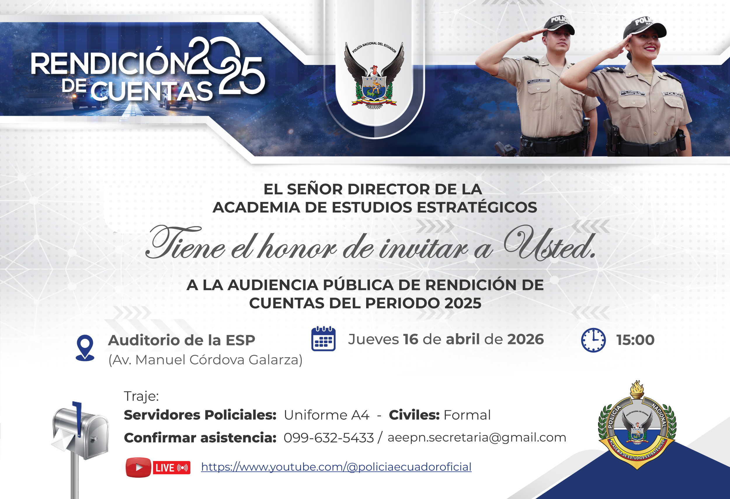 Rendición de cuentas 2025